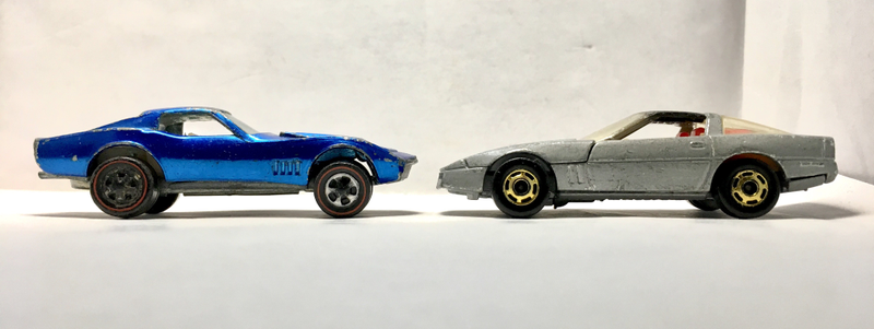 Illustration for article titled The 2 odd ball Hot Wheels Corvettes